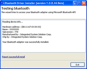 Bluetooth Driver 1.0.0.92